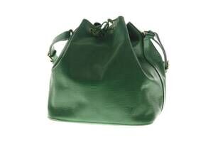 Louis Vuitton Hobo Bag Epi Leather Shoulder Drawstring Green